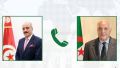 وزير الدولة وزير الشؤون الخارجية والجالية الوطنية بالخارج والشؤون الإفريقية أحمد عطاف- وزير الشؤون الخارجية والهجرة والتونسيين بالخارج بالجمهورية التونسية الشقيقة محمد علي النفطي