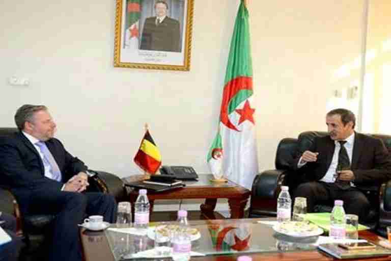 مشاورات بين كعوان وسفير بلجيكا حول ملتقى عن حرب التحرير الجزائرية