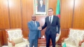 وزير الصحة محمد صديق آيت مسعودان - سفير جمهورية كينيا بالجزائر، كالوما تيموثي مشارو
