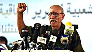 الرئيس الصحراوي إبراهيم غالي