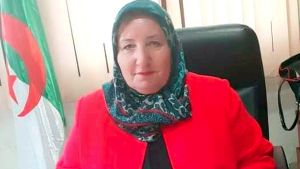 السيدة صليحة مخرف، عضو المكتب الوطني لحزب التجمع الديمقراطي، ونائب برلماني سابق عن ولاية بومرداس
