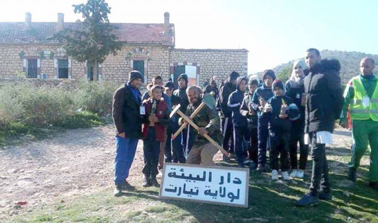 غرس 150 شجرة بتيارت