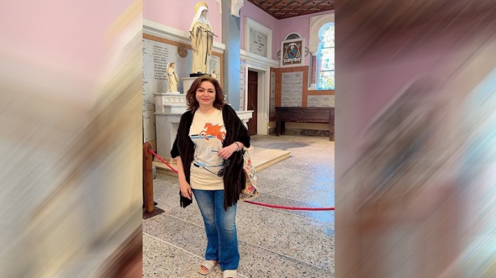 إلهام شاهين في رحاب "هيبون" و"سان أوغسطين"