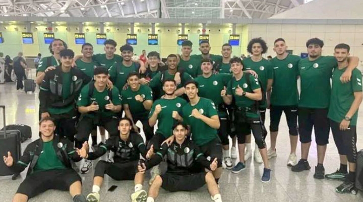 منتخب الشباب في خرجة إعدادية ببلاد "الفراعنة"