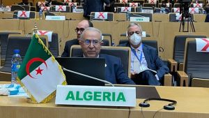 وزير الشؤون الخارجية والجالية الوطنية بالخارج، رمطان لعمامرة
