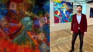 الفنان عبد الرحمن عزوقلي