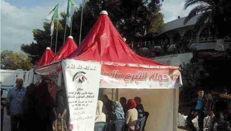 الإقبال الكبير للزوار أنجح حملة التبرع بالدم