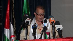 رئيس اللجنة الوطنية الجزائرية للتضامن مع الشعب الصحراوي سعيد العياشي