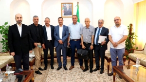 وزير الأشغال العمومية والمنشآت القاعدية، لخضر رخروخ