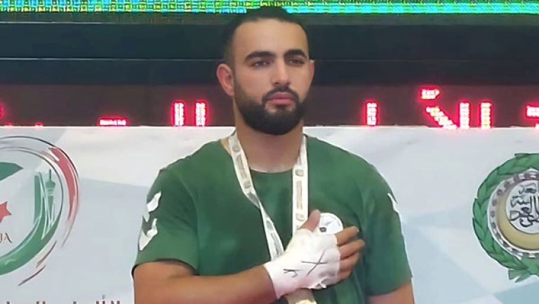 الملاكم مراد قاضي يطمح لنيل الذهب