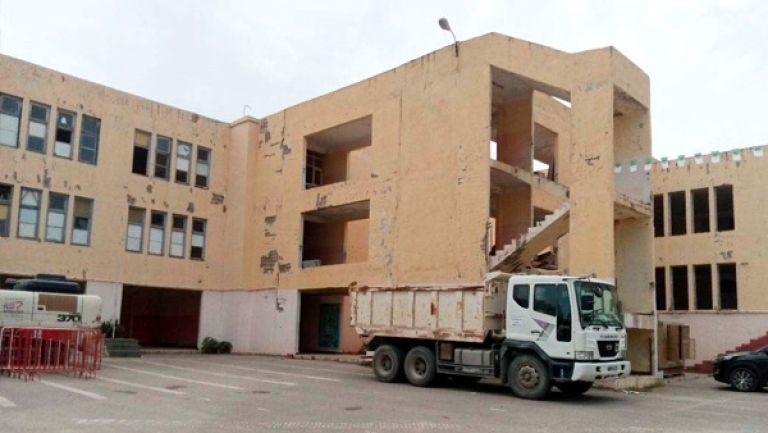 إعادة بناء ثانوية "محمد العيد آل خليفة" ببومرداس