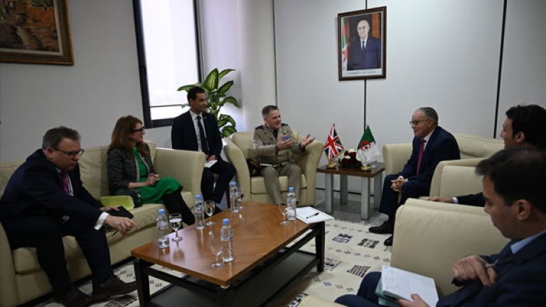 رغبة المملكة المتحدة لتطوير تعاون مثمر وشراكة رابحة مع الجزائر