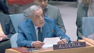 مندوب الجزائر لدى الأمم المتحدة السفير نذير العرباوي
