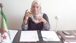 مديرة مؤسسة ”الجزائرية للمياه” لولاية الطارف علي قشي فوزية