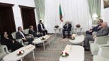 رئيس الجمهورية، السيد عبد المجيد تبون - وزير الشؤون الخارجية للجمهورية الإسلامية الإيرانية، السيد عباس عراقجي