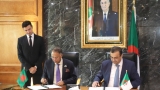 وزير الدولة وزير المحروقات محمد عرقاب - وزير الطاقة والموارد المعدنية والكهربائية لجمهورية بنغلاديش الشعبية، إقبال حسن محمود