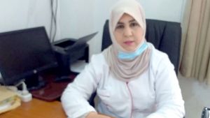 منسقة الأخصائيين النفسانيين فاطمة الزهراء غزالي التابعة للمؤسسة العمومية للصحة الجوارية ببرج الكيفان