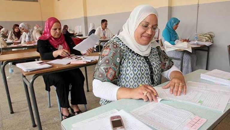 أزيد من 62 ألف أستاذ يجتازون امتحانات الترقية