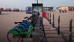أول محطة لدراجات الاستعمال الحر