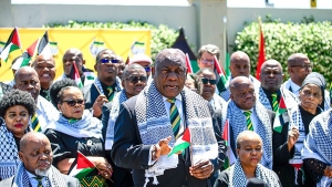  رئيس جنوب إفريقيا سيريل رامافوزا