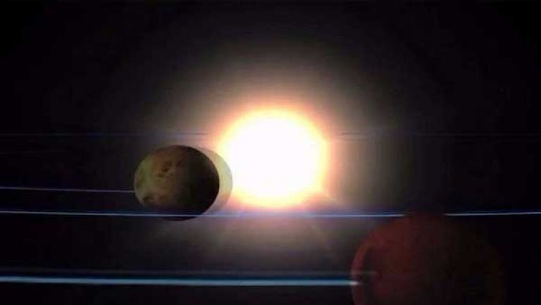رصد عبور كوكب عطارد أمام قرص الشمس