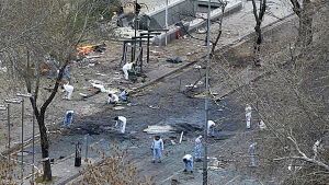 37 قتيلا في تفجير أنقرة الدامي