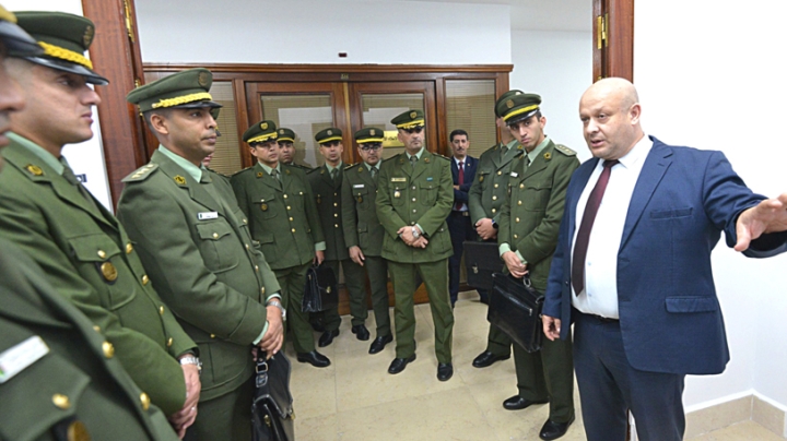 متربصو الدرك في زيارة للمجلس الشعبي الوطني