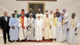 عميد جامع الجزائر، الشيخ محمد المأمون القاسمي الحسني - الخليفة العام للفيضة التيجانية بالسنغال، الشيخ محمد الماحي إبراهيم نياس