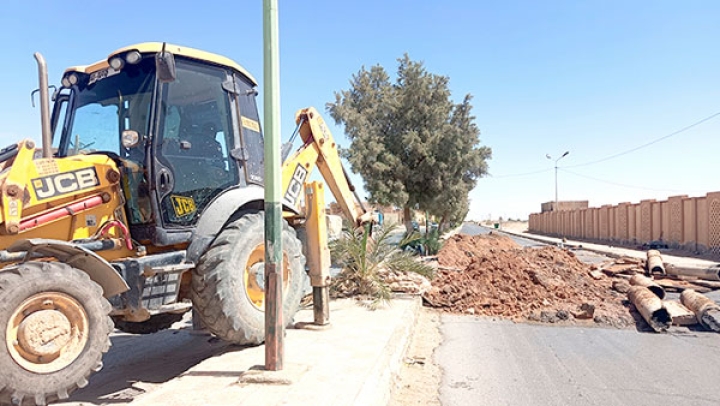 إطلاق مشروع إنجاز شبكة المياه الصالحة للشرب