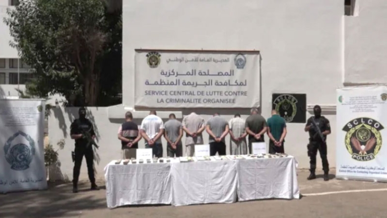 توقيف 8 أشخاص واسترجاع 16 مركبة محل بحث من الأنتربول