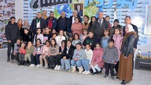 تلاميذ مدرسة الشهيد مبرك دحمان ببني سليمان.. صحفيون لـ&quot;ساعة&quot;