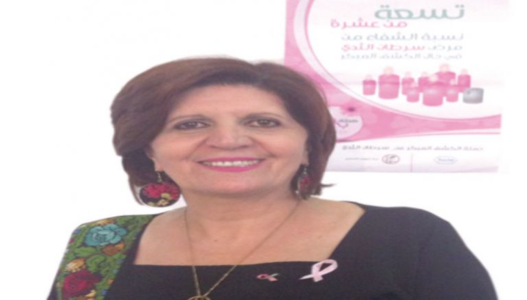 المرأة الفلسطينية تكافح ضد سرطان الثدي