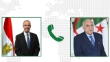 وزير الدولة، وزير الشؤون الخارجية والجالية الوطنية بالخارج والشؤون الإفريقية، السيد أحمد عطاف - وزير الخارجية والتعاون الدولي والمصريين بالخارج، السيد بدر عبد العاطي