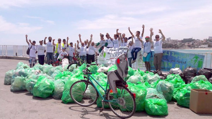 حملة بيئية تجوب المدن على متن "دراجات خضراء"