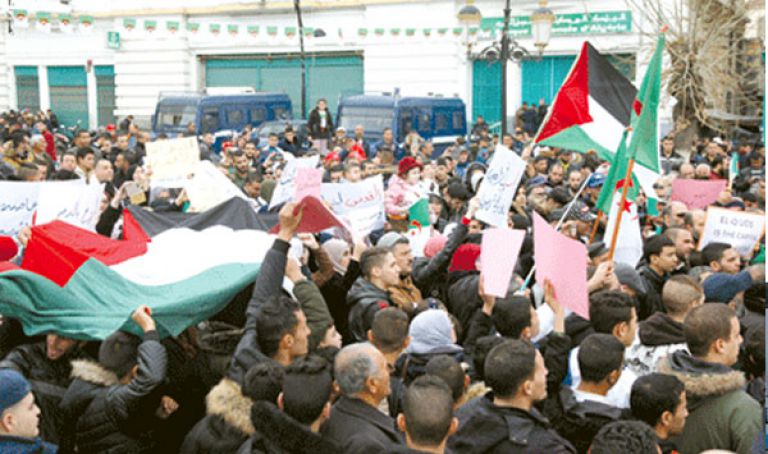 مجاهدون يجددون الموقف التضامني للجزائر مع فلسطين