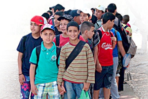 500 طفل يتوجهون إلى المخيمات الصيفية
