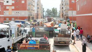 ترحيل 20 عائلة ببلدية مرسى الكبير