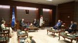 وزير الدولة، وزير الشؤون الخارجية والجالية الوطنية بالخارج والشؤون الإفريقية، أحمد عطاف - المبعوث الشخصي للأمين العام للأمم المتحدة للصحراء الغربية، السيد ستافان دي ميستورا
