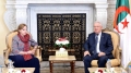 رئيس مجلس الامة السيد عزوز ناصري- رئيسة المجلس الوطني لحقوق الإنسان، السيدة مايا فاضل ساحلي