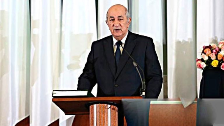 رئيس البرلمان العربي يهنّئ تبون
