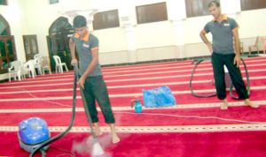 حملات تطوّع لتنظيف المساجد