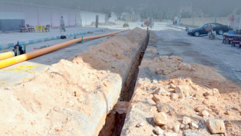 إيصال 3430 منزلا بالغاز الطبيعي