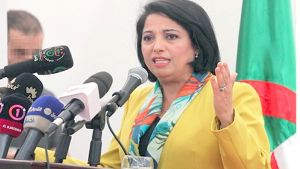 رئيسة حزب تجمع أمل الجزائر السيدة فاطمة الزهراء زرواطي