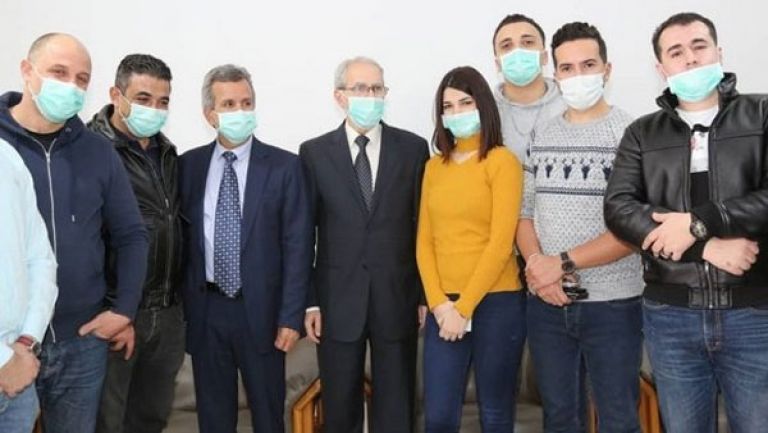 الجزائريون الذين تم إجلاؤهم من ووهان يغادرون الفندق اليوم
