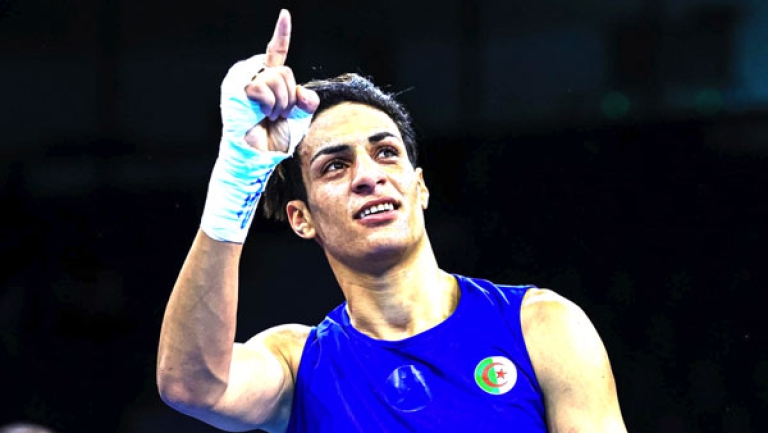 حملة تضامن واسعة مع الملاكمة إيمان خليف