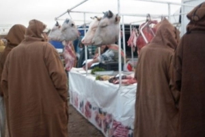 بيع لحوم غير صحية بالأسواق الأسبوعية