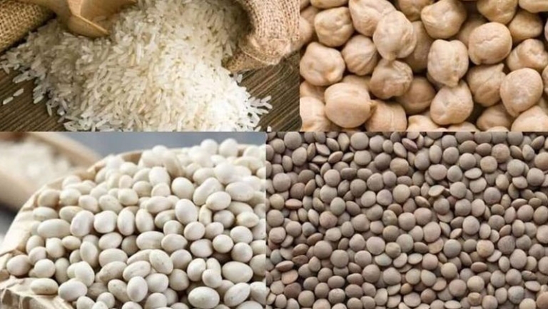 تلبية طلبات السوق من البقول الجافة والأرز بأريحية