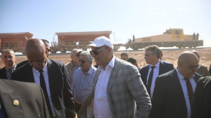 الخط المنجمي الغربي مكسب وطني ومشروع لكل الجزائريين