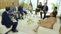 وزيرة التكوين والتعليم المهنيين، نسيمة أرحاب - الرئيس المدير العام لشركة "فيات الجزائر"، راوي الباجي