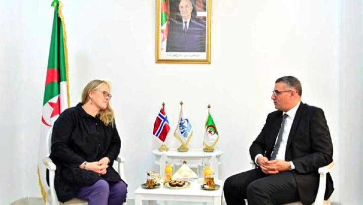 سفيرة النرويج تزور وكالة الأنباء الجزائرية